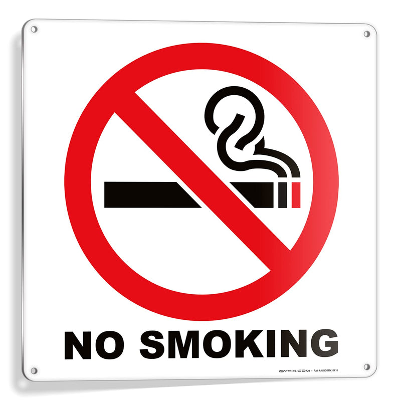 No Smoking Signs