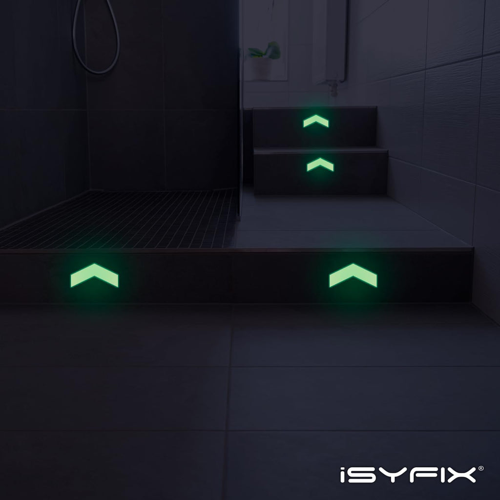 Glow in the Dark Arrow Stickers