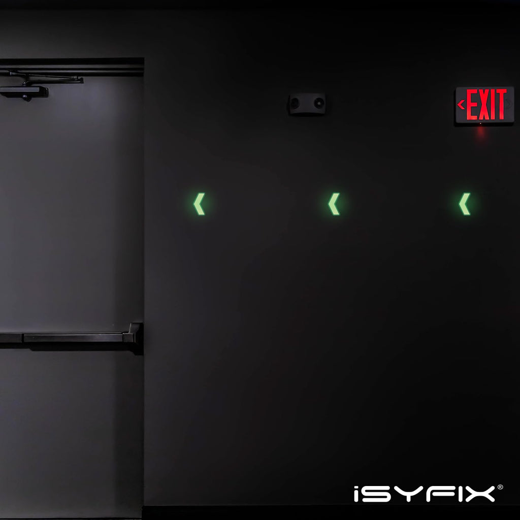 Glow in the Dark Arrow Stickers