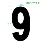 #9_Black_10-inch