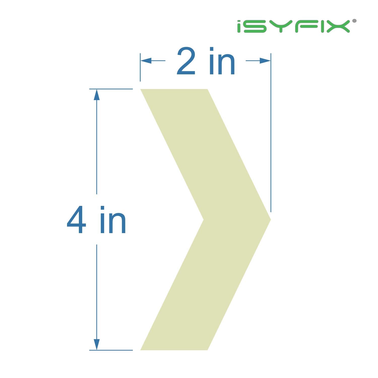 Glow in the Dark Arrow Stickers