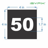 Consecutive number stickers 1 to 50 - product gallery