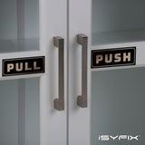 #Brushed Gold / Black Horizontal