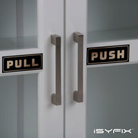 #Brushed Gold / Black Horizontal