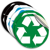 Recycle, Trash & Compost Stickers – 6-Pack Bin Labels, 5 x 5 in