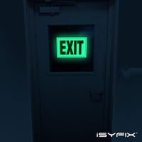 Exit Photoluminescent Signs Stickers
