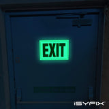 Exit Photoluminescent Signs Stickers