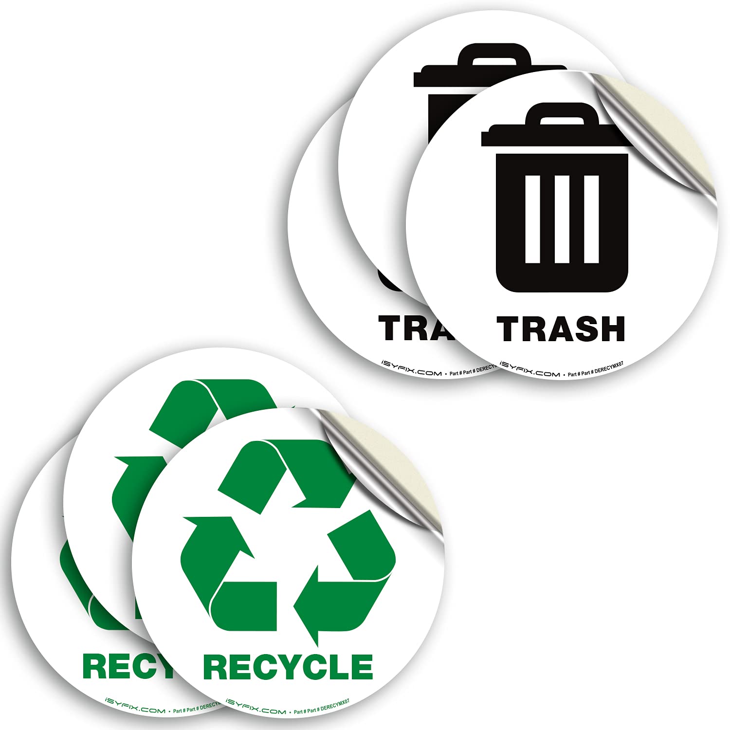 Recycle / Trash / Compost Stickers