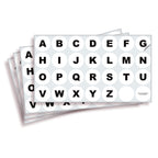 Consecutive Letters Stickers - A to Z