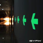 Glow in the Dark Arrow Stickers