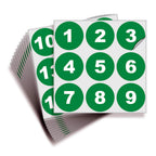 Consecutive Number Stickers - 1 to 100