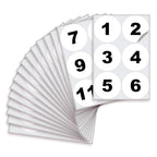 Consecutive Number Stickers - 1 to 100