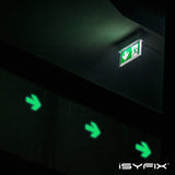 Glow in the Dark Arrow Stickers