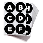 Consecutive Letters Stickers - A to Z
