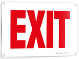 Exit sign – detail view 23