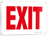 Exit sign – detail view 23