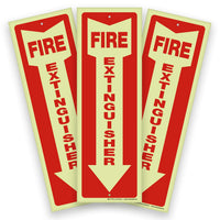 Fire extinguisher sign – detail view 22