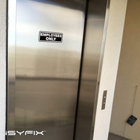 Employees Only Signs Stickers