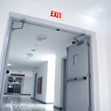 Exit sign – rust-free aluminum, 10x7 in, 1-pack, view 10