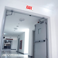 Exit sign – rust-free aluminum, 10x7 in, 1-pack, view 10