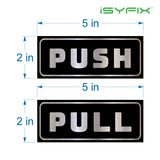 #Brushed Silver / Black Horizontal