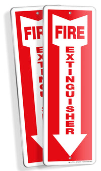 Fire extinguisher sign – detail view 4