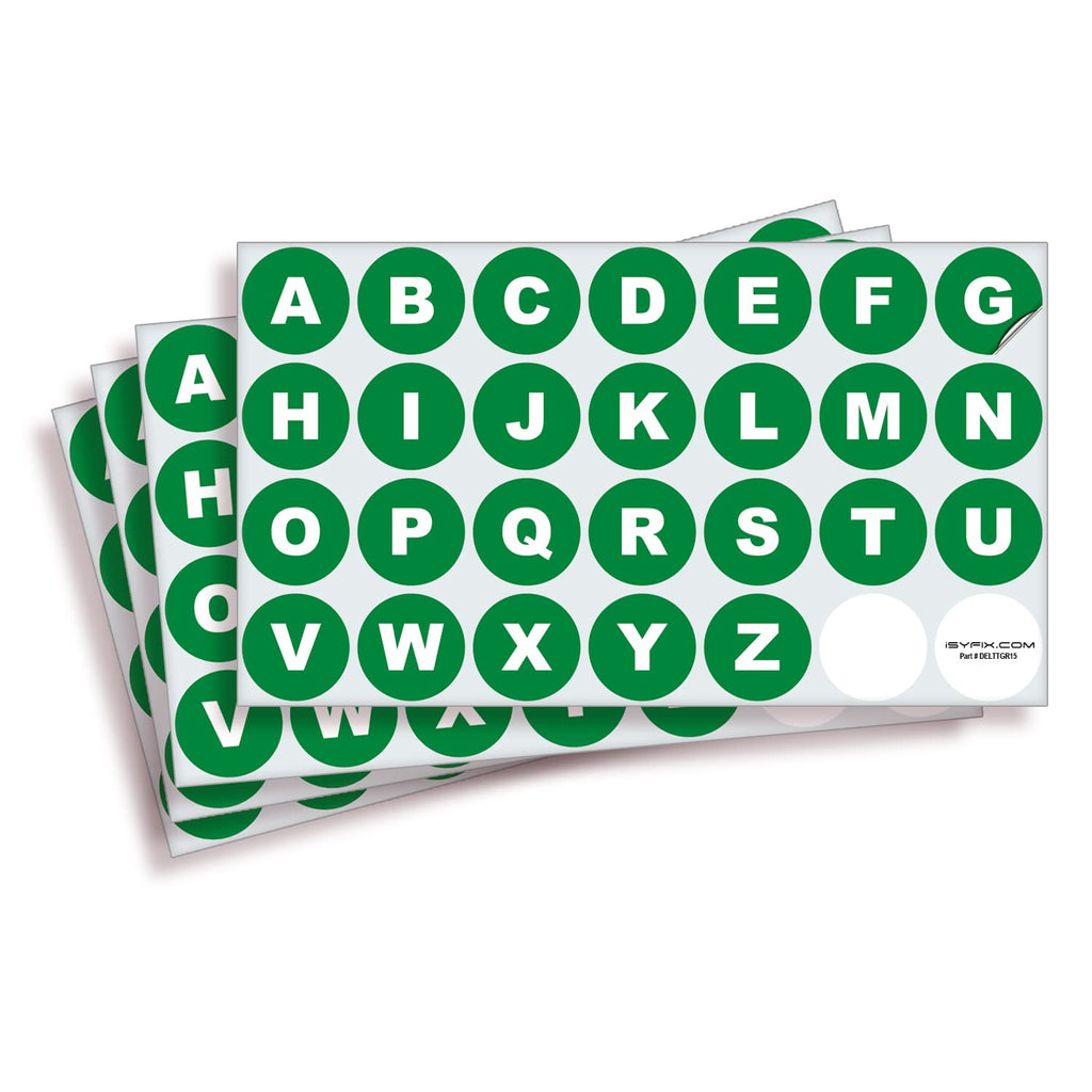 Consecutive Letters Stickers - A to Z