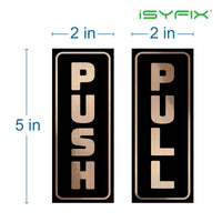 #Brushed Gold / Black Vertical