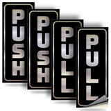 #Brushed Silver / Black Vertical