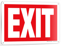 Exit sign – detail view 19