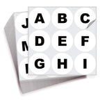 Consecutive Letters Stickers - A to Z