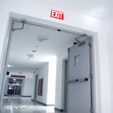 Exit sign – rigid plastic, 10x7 in, 6-pack, view 2