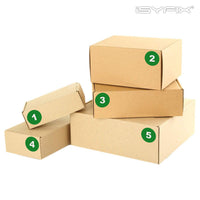 Consecutive number stickers — green, 2 inch