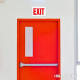 Exit sign – rust-free aluminum, 10x7 in, 1-pack, view 9