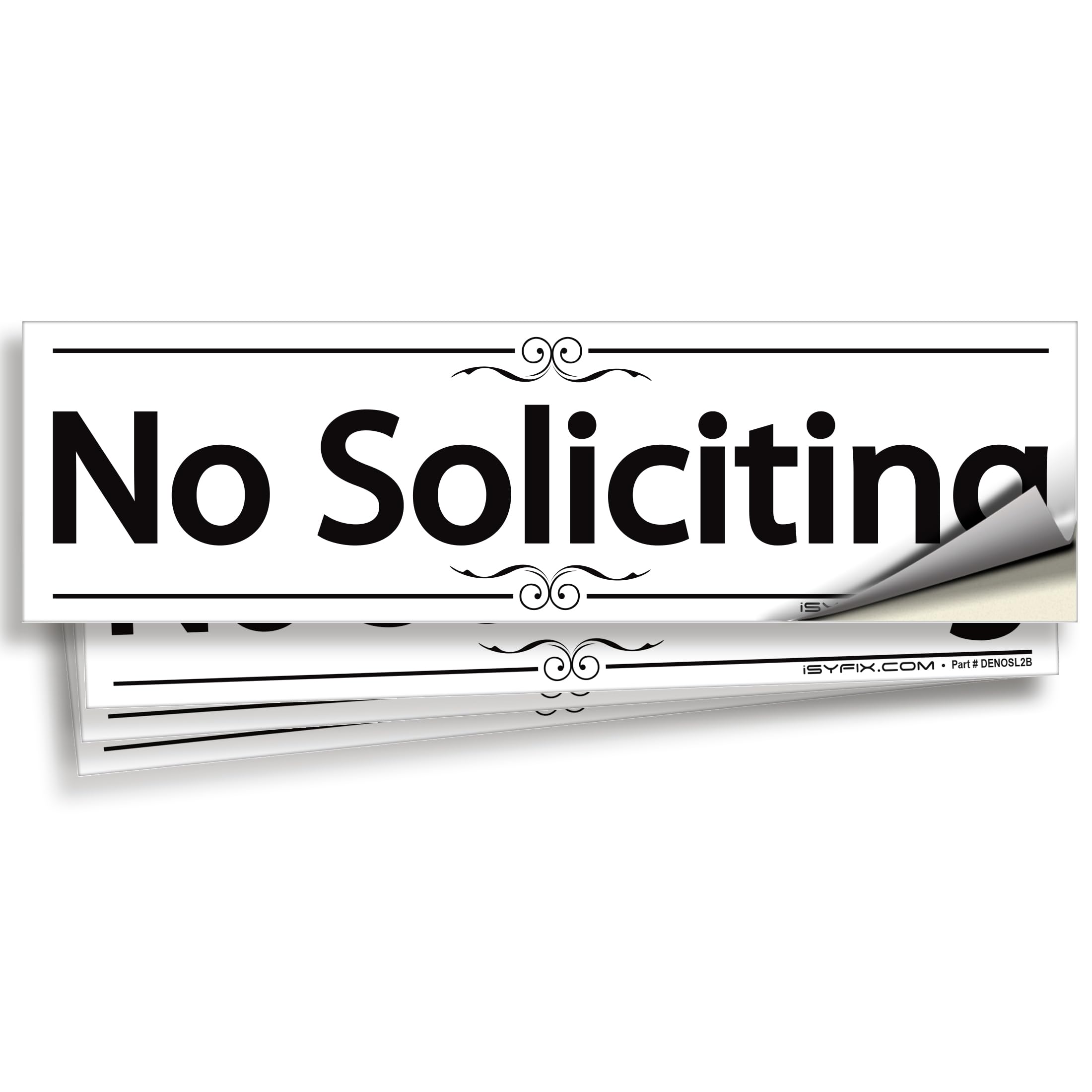 No Soliciting Signs