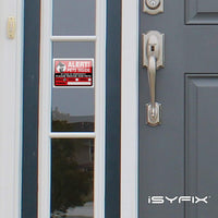 Pets Inside Alert Signs Stickers