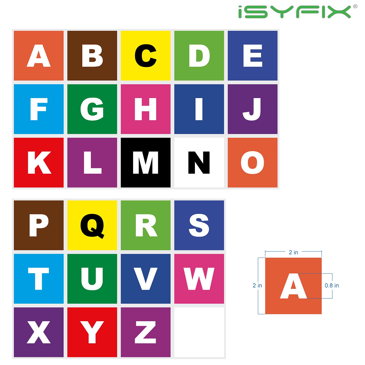 #Multicolor_2-inch
