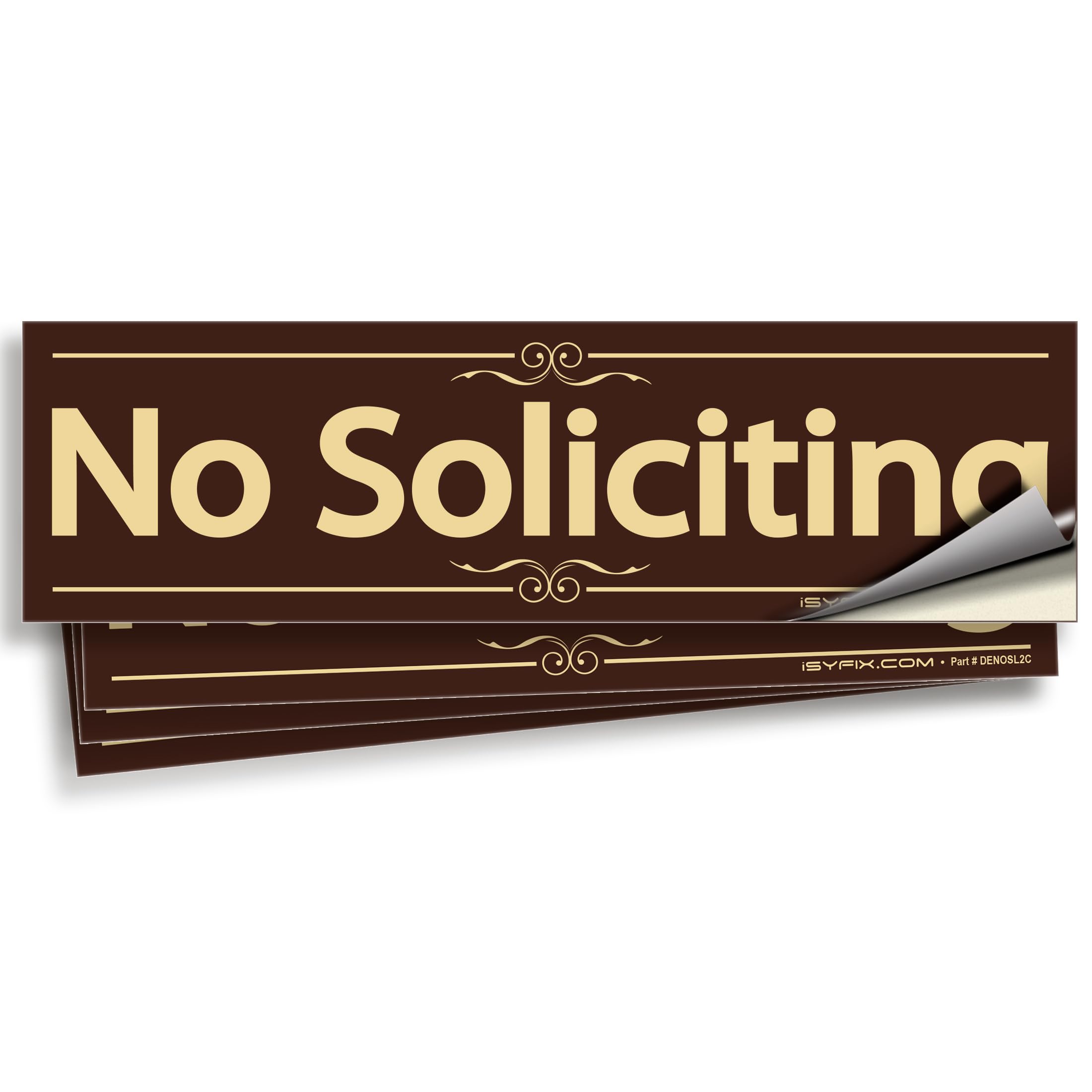 No Soliciting Signs