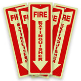 Fire extinguisher sign – detail view 25