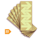 Glow in the Dark Arrow Stickers