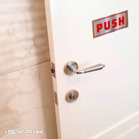 #Red / Brushed Silver Horizontal