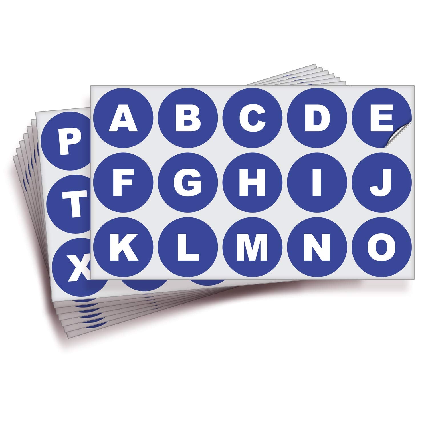 Consecutive Letters Stickers - A to Z