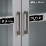 #Brushed Silver / Black Horizontal