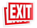 Exit sign – detail view 30