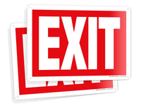Exit sign – detail view 30