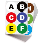 Consecutive Letters Stickers - A to Z