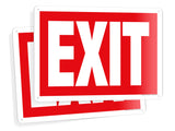 Exit sign – detail view 33