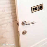 #Black / Brushed Gold Horizontal