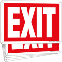 Exit sign – detail view 7