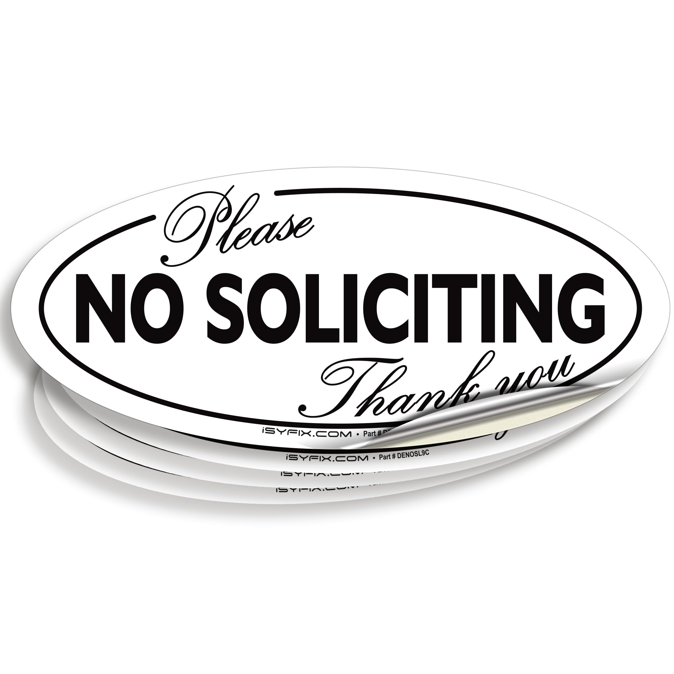 No Soliciting Signs